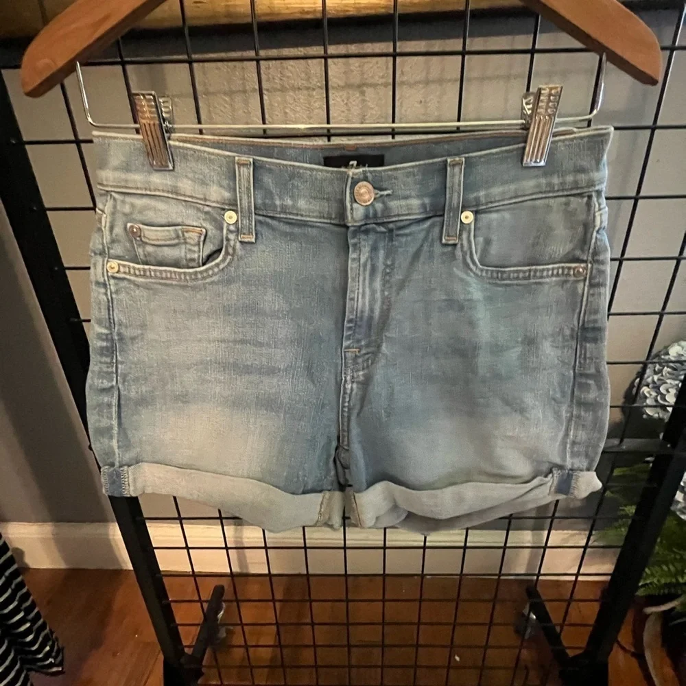 Denim Blue Women's Shorts